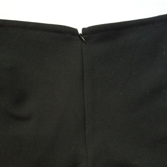Zara Black Open Hip Detail Flaired Bootcut Pants - Small - Picture 4 of 6